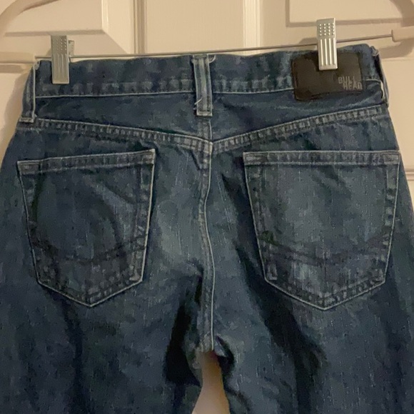 Bullhead young men’s jeans bundle. 2 blue jeans 100 percent cotton, 1 tan jeans - Picture 5 of 16